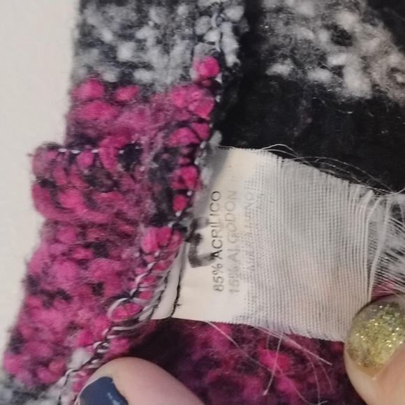 Retro Stripe Boho Baja Skater Hooded Pullover Poncho 90s Ragae Casual Streetwear - Picture 9 of 15